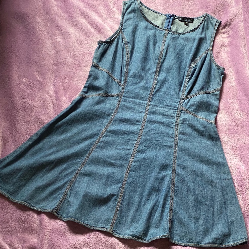 Denim Sleeveless Dress